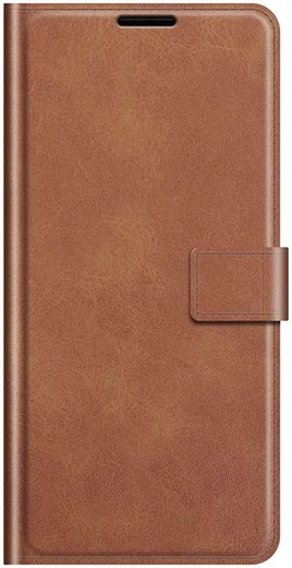 KHAZNEH Samsung Galaxy M32 Hoesje Retro Wallet Book Case Bruin afbeelding 2