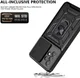Samsung Galaxy A33 Hoesje Camera Slider en Kickstand Ring Rood afbeelding 2