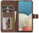 LC.IMEEKE Samsung Galaxy A53 Hoesje Portemonnee Book Case Bruin afbeelding 3