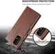 LC.IMEEKE Samsung Galaxy A53 Hoesje Portemonnee Book Case Bruin afbeelding 7