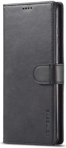 LC.IMEEKE Samsung Galaxy A53 Hoesje Portemonnee Book Case Zwart afbeelding 1
