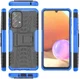 Samsung Galaxy A33 Hoesje Hybride Back Cover Kickstand Blauw afbeelding 9