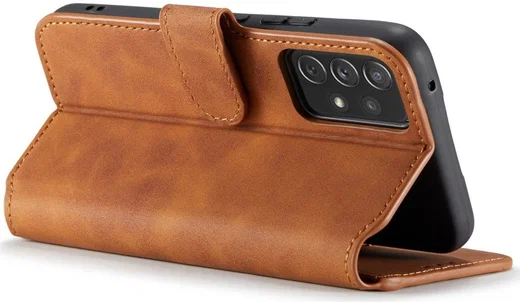 DG Ming Samsung Galaxy A53 Hoesje Retro Wallet Book Case Bruin afbeelding 5