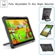 Samsung Galaxy Tab A8 Hoesje met Schouderriem En Kickstand Zwart afbeelding 8