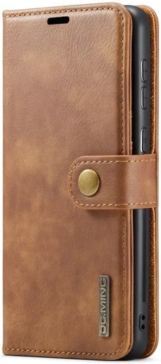 DG Ming Samsung Galaxy A33 Hoesje 2-in-1 Book Case en Back Cover Bruin afbeelding 2