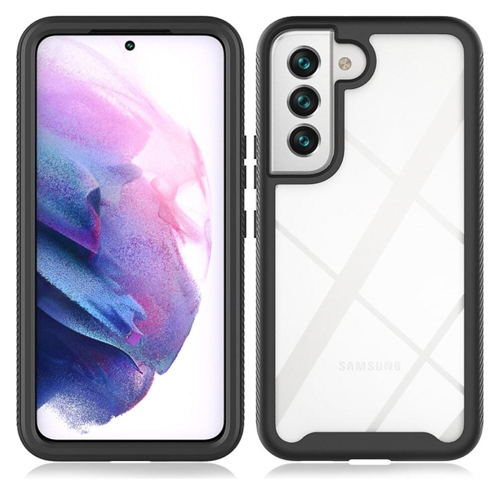 Samsung Galaxy S22 Hoesje Full Protect 360° Cover Hybride Zwart afbeelding 10