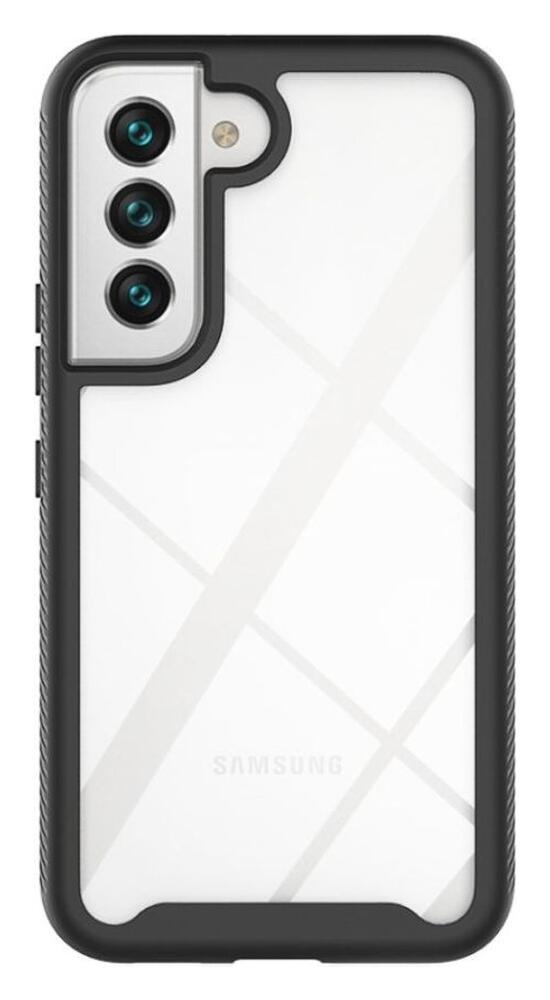 Samsung Galaxy S22 Hoesje Full Protect 360° Cover Hybride Zwart afbeelding 8