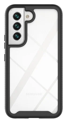 Samsung Galaxy S22 Hoesje Full Protect 360° Cover Hybride Zwart afbeelding 8