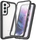 Samsung Galaxy S22 Plus Hoesje Full Protect 360° Cover Hybride Zwart afbeelding 1