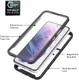 Samsung Galaxy S22 Plus Hoesje Full Protect 360° Cover Hybride Zwart afbeelding 10