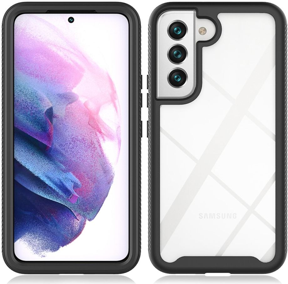Samsung Galaxy S22 Plus Hoesje Full Protect 360° Cover Hybride Zwart afbeelding 9