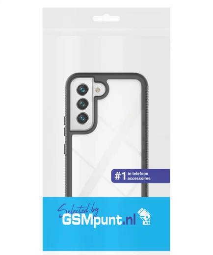 Samsung Galaxy S22 Plus Hoesje Full Protect 360° Cover Hybride Zwart afbeelding 11