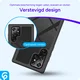 Samsung Galaxy S22 Ultra Hoesje Full Protect 360° Cover Hybride Zwart afbeelding 2