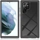 Samsung Galaxy S22 Ultra Hoesje Full Protect 360° Cover Hybride Blauw afbeelding 9