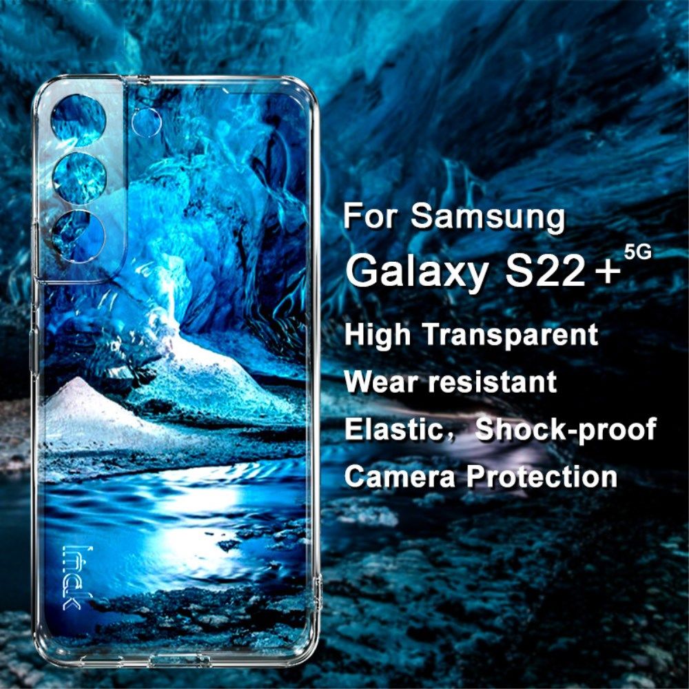 IMAK UX-5 Samsung Galaxy S22 Plus Hoesje Flexibel TPU Transparant afbeelding 6