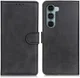 Motorola Moto G200 5G Hoesje Portemonnee Book Case Kunstleer Zwart afbeelding 6