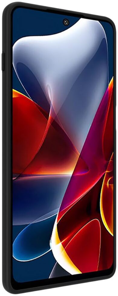 Imak Motorola Moto G200 Hoesje TPU + Screen Protector Zwart afbeelding 2