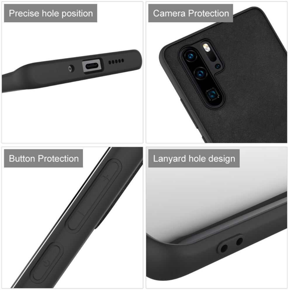 Imak Motorola Moto G200 Hoesje TPU + Screen Protector Zwart afbeelding 6