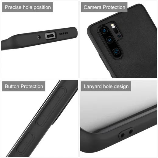 Imak Motorola Moto G200 Hoesje TPU + Screen Protector Zwart afbeelding 6