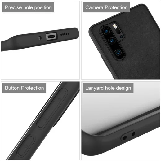 IMAK LX-5 Motorola Moto G200 Hoesje met Screen Protector Carbon Fiber afbeelding 7