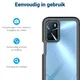 Oppo A16 / A16s / A54s Hoesje Full Protect 360° Cover Hybride Blauw afbeelding 5