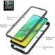 Oppo A53 / A53s Hoesje Full Protect 360° Cover Hybride Blauw afbeelding 7