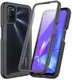 Oppo A52 / A72 Hoesje Full Protect 360° Cover Hybride Zwart afbeelding 1