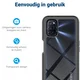 Oppo A52 / A72 Hoesje Full Protect 360° Cover Hybride Zwart afbeelding 6