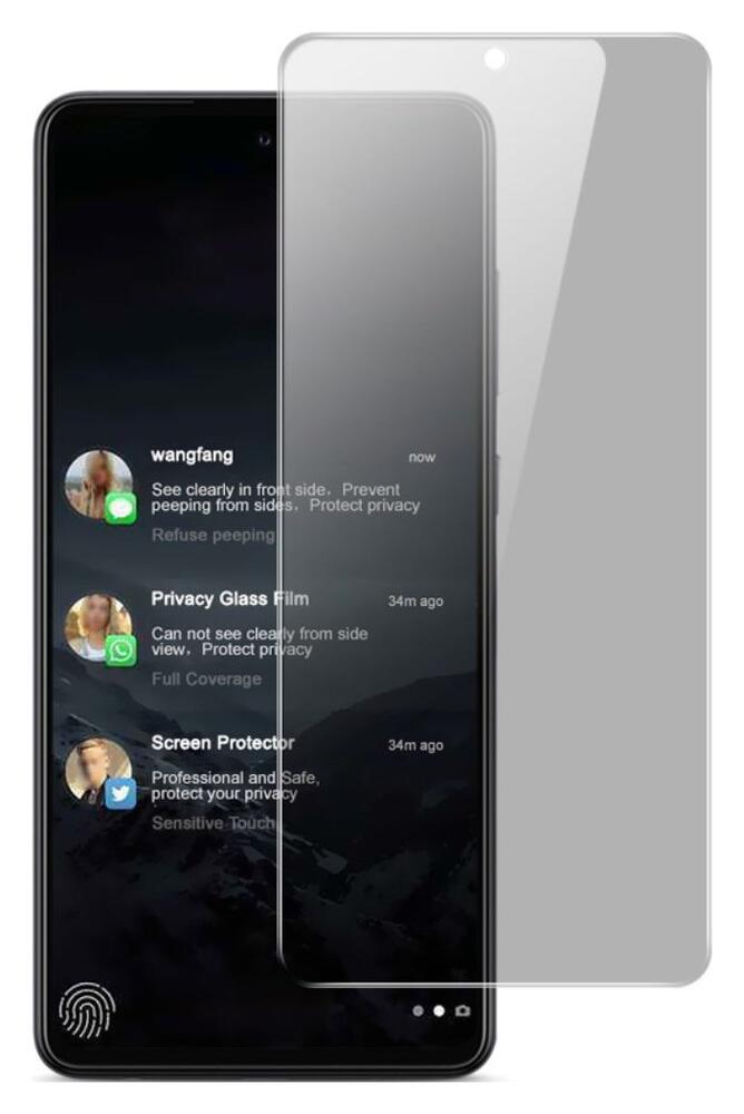 Imak Anti-Peep Privacy Samsung Galaxy A52 / A52S Tempered Glass afbeelding 1
