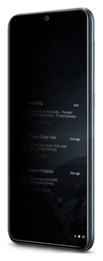 Imak Anti-Peep Privacy Samsung Galaxy A52 / A52S Tempered Glass afbeelding 2