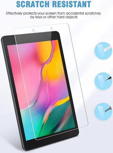 Samsung Galaxy Tab A8 Screen Protector Volledig Dekkend Display Folie afbeelding 3