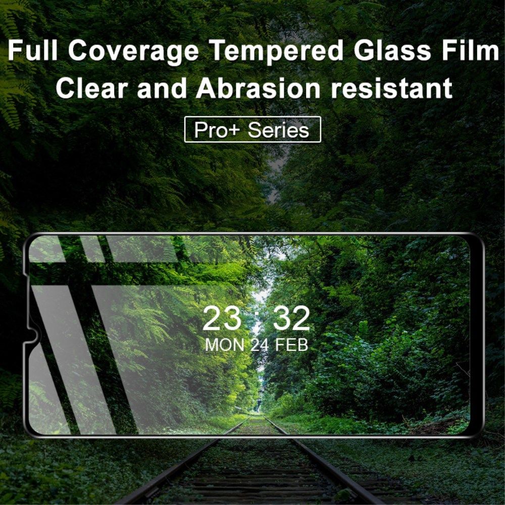 Samsung Galaxy A33 IMAK Volledig Dekkende Tempered Glass Zwart afbeelding 3