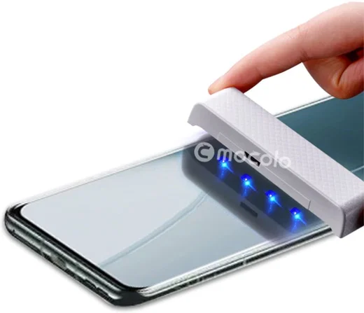 OnePlus 10 Pro Screen Protector Volledig Dekkend Tempered UV Glass 3D afbeelding 5