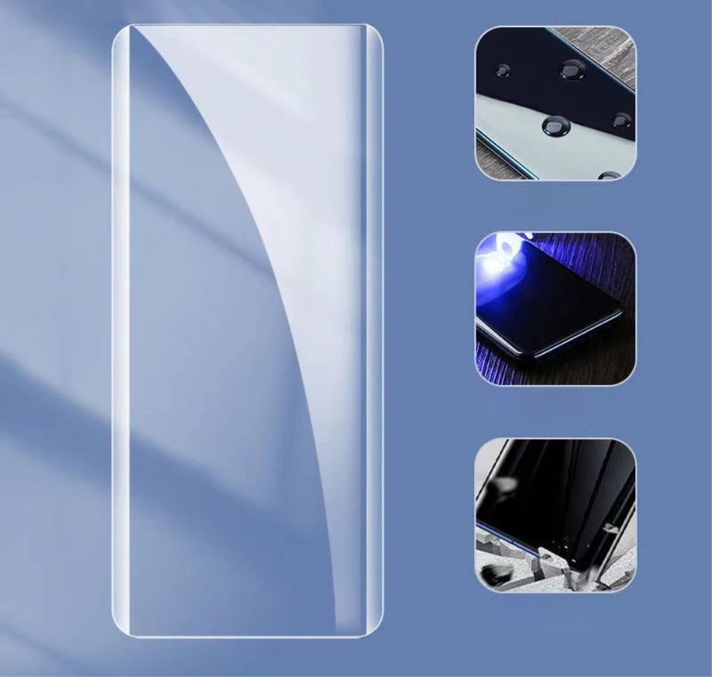 OnePlus 10 Pro Screen Protector Volledig Dekkend Tempered UV Glass 3D afbeelding 7