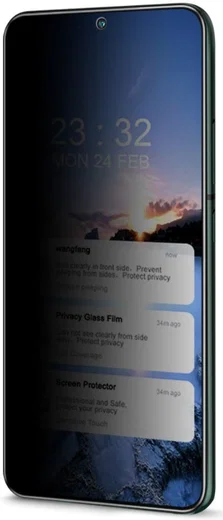 Imak Samsung Galaxy S22 Screen Protector Privacy Tempered Glass afbeelding 4