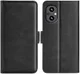 Oppo Reno 8 Lite Hoesje Portemonnee Book Case Kunstleer Zwart afbeelding 2