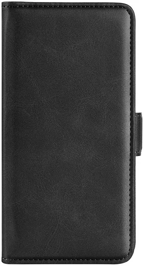 Oppo Reno 8 Lite Hoesje Portemonnee Book Case Kunstleer Zwart afbeelding 3