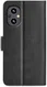 Oppo Reno 8 Lite Hoesje Portemonnee Book Case Kunstleer Zwart afbeelding 4