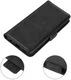 Oppo Reno 8 Lite Hoesje Portemonnee Book Case Kunstleer Zwart afbeelding 9