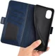 Oppo Reno 8 Lite Hoesje Portemonnee Book Case Kunstleer Blauw afbeelding 6