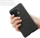 OnePlus 10 Pro Hoesje Hard Plastic met Stoffen Afwerking Bruin afbeelding 6