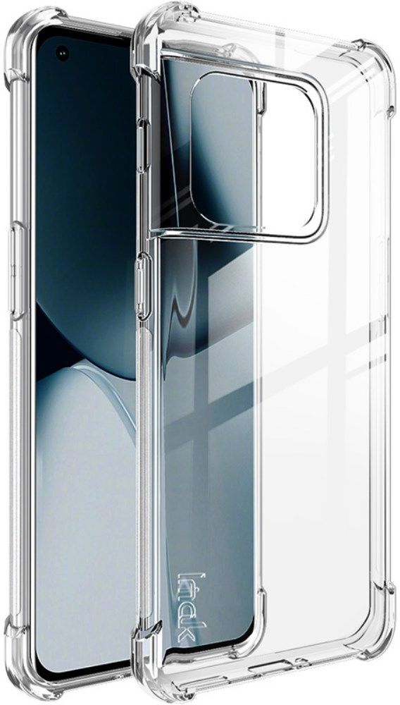 IMAK OnePlus 10 Pro Hoesje + Screenprotector Transparant afbeelding 1