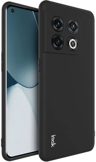 IMAK UC-3 Series OnePlus 10 Pro 5G Hoesje Dun TPU Zwart afbeelding 3