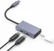3-in-1 USB-C naar Dubbele USB-C PD 3.0 / 3.5mm Jack Audio Adapter afbeelding 2