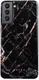 Burga Tough Case Samsung Galaxy S22 Hoesje Rose Gold Marble afbeelding 1
