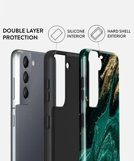Burga Tough Case Samsung Galaxy S22 Hoesje Emerald Pool afbeelding 7