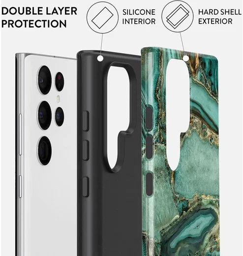 Burga Tough Case Samsung Galaxy S22 Ultra Hoesje Ubud Jungle afbeelding 7