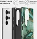 Burga Tough Case Samsung Galaxy S22 Ultra Hoesje Ubud Jungle afbeelding 7