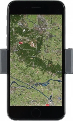 Mobilize Universele Telefoonhouder Auto voor Ventilatierooster Zwart afbeelding 2