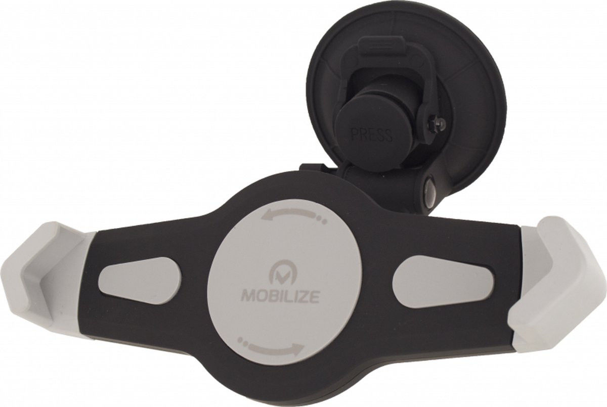 Mobilize Universele Raam/Dashboard Houder Auto voor iPad/Tablet Zwart afbeelding 1